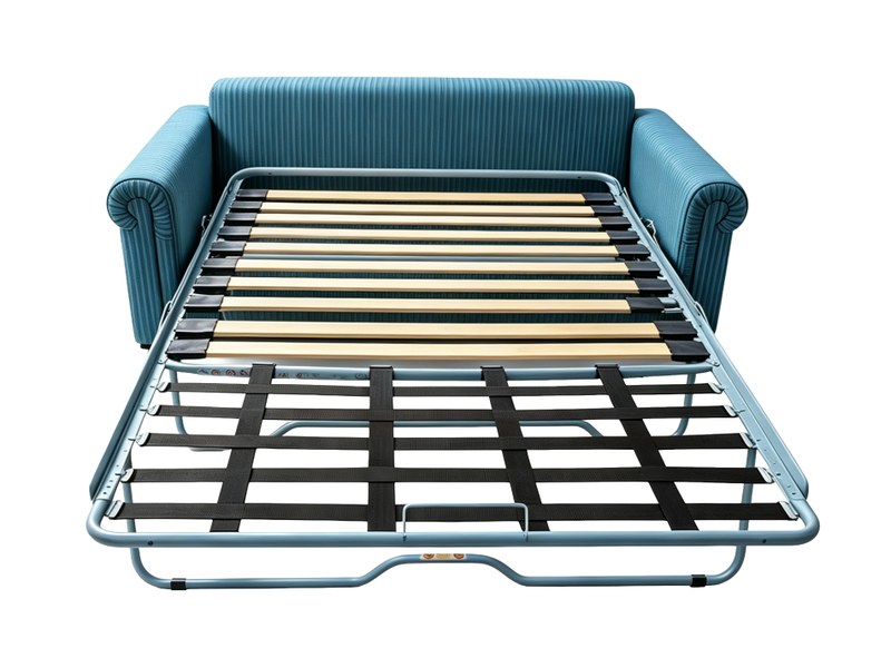 Mechanismus für Schlafsofas mit 2 klappbaren Lamellen