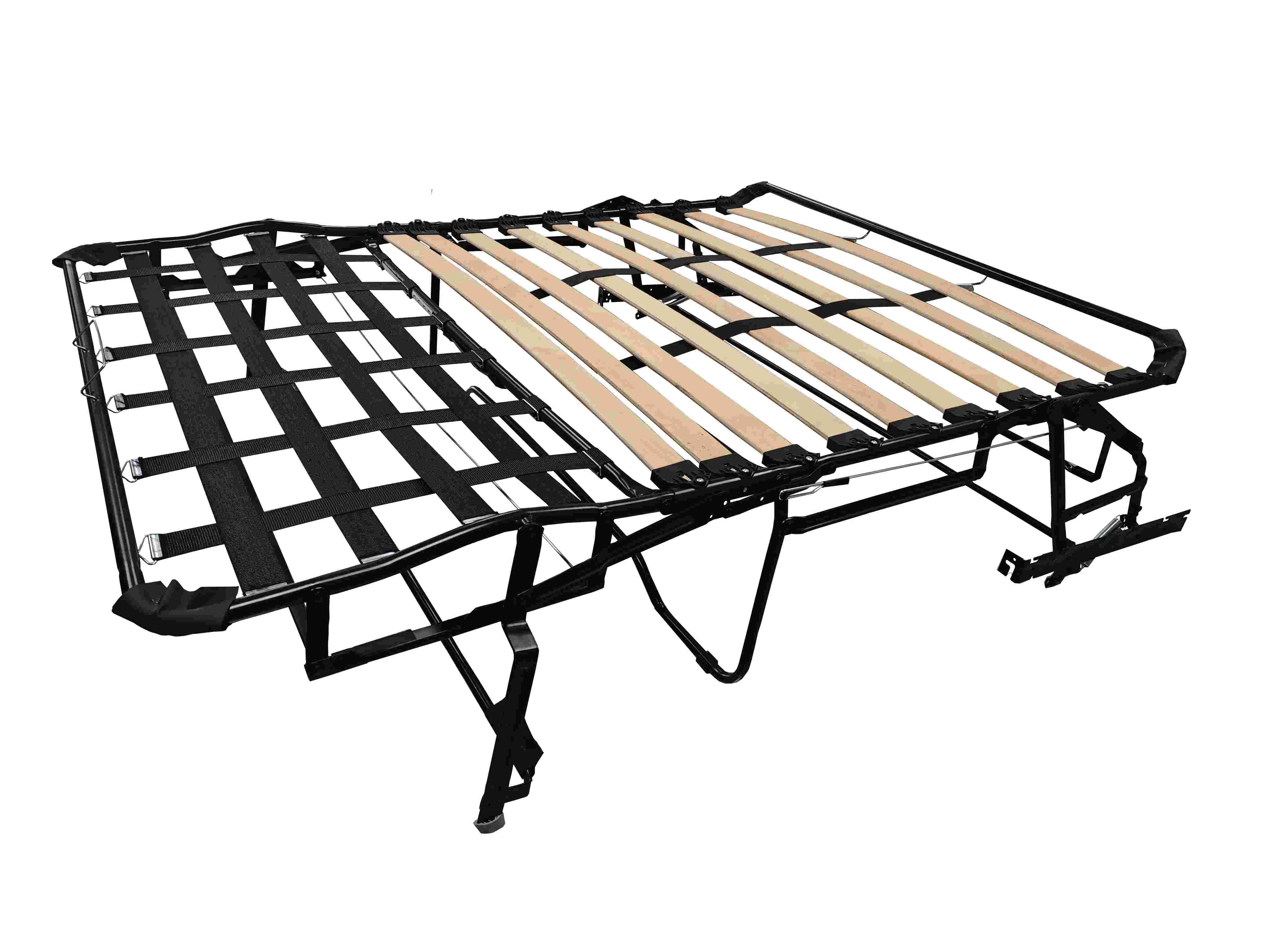 Schlafsofa-Mechanismus mit 2 klappbaren Lamellen und Sitzkissenstütze (3963S#)