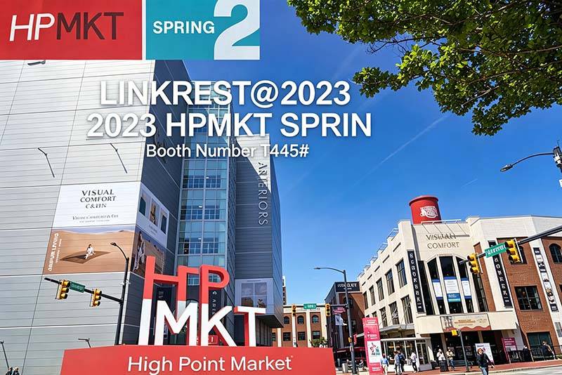 Linkrest nimmt an der Frühjahrsmesse High Point Market in den USA teil