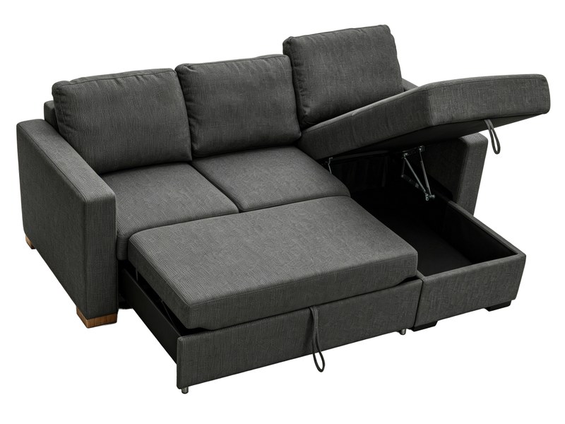 Sektional ausziehbarer Schlafsofa-Mechanismus